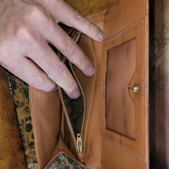 Celine wallet with triophe print - Picture 4 of 9